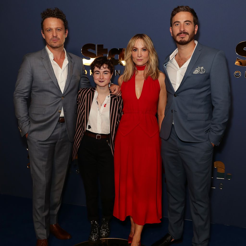David Lyons, Inez Curro, Joanne Froggatt und Ryan Corr bei einem Showcase in Sydney, November 2019