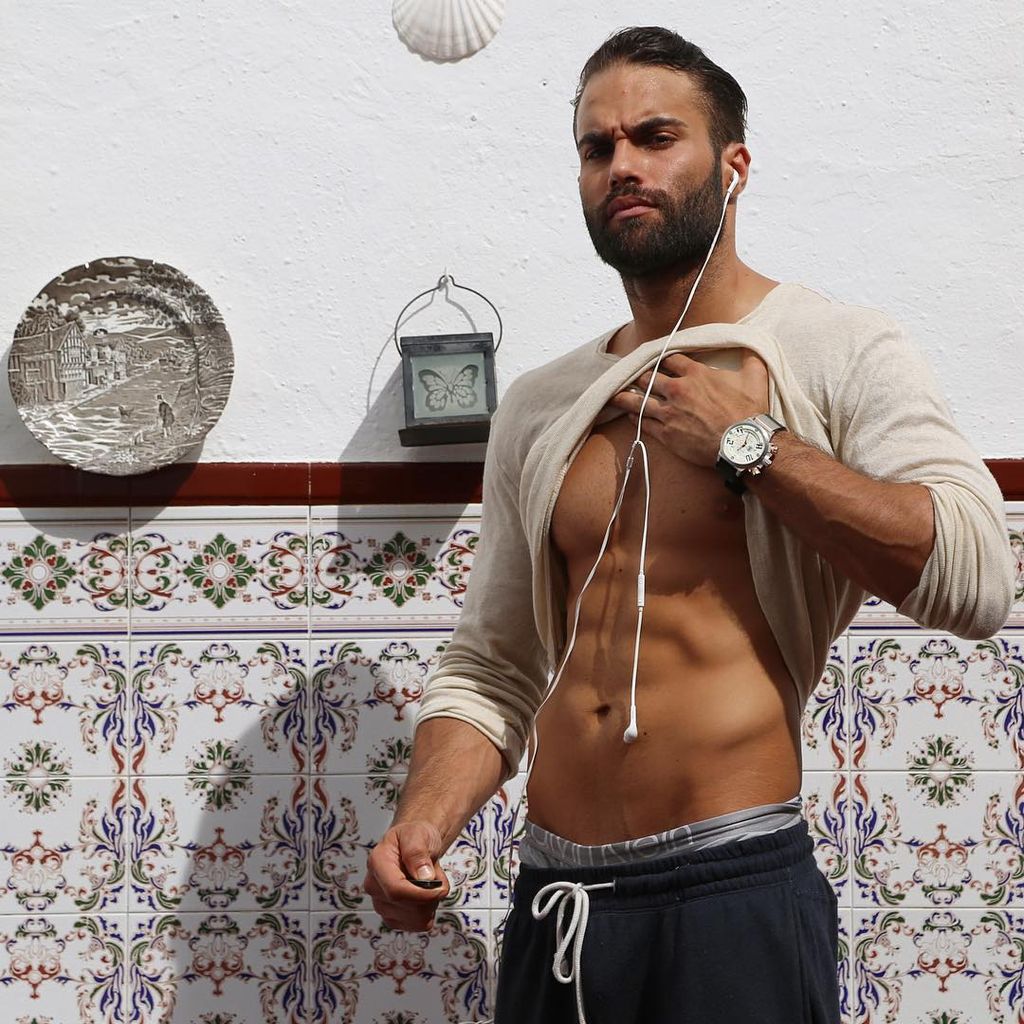 David Ortega vor seiner Transformation