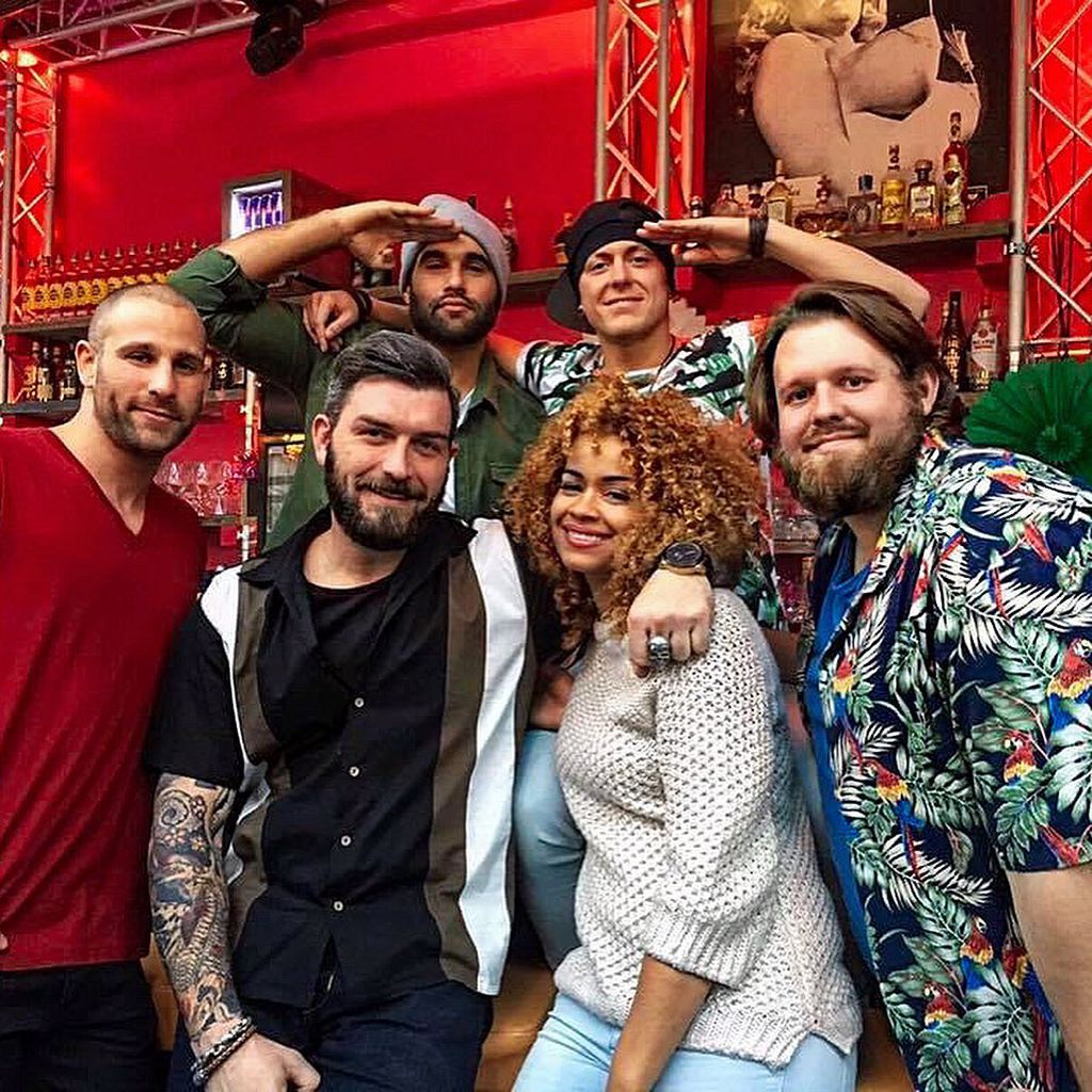 David Ortega, Danny Liedtke, Andree Katic, Ingo Kantorek, Diana Schneider und Christoph Oberheide