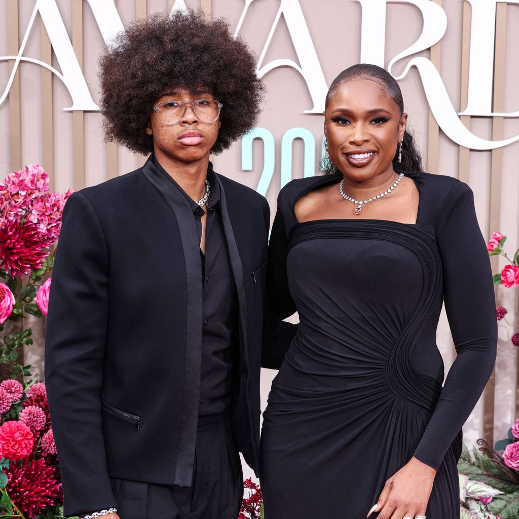 Jennifer Hudson mit ihrem Sohn David Otunga Jr., 2025