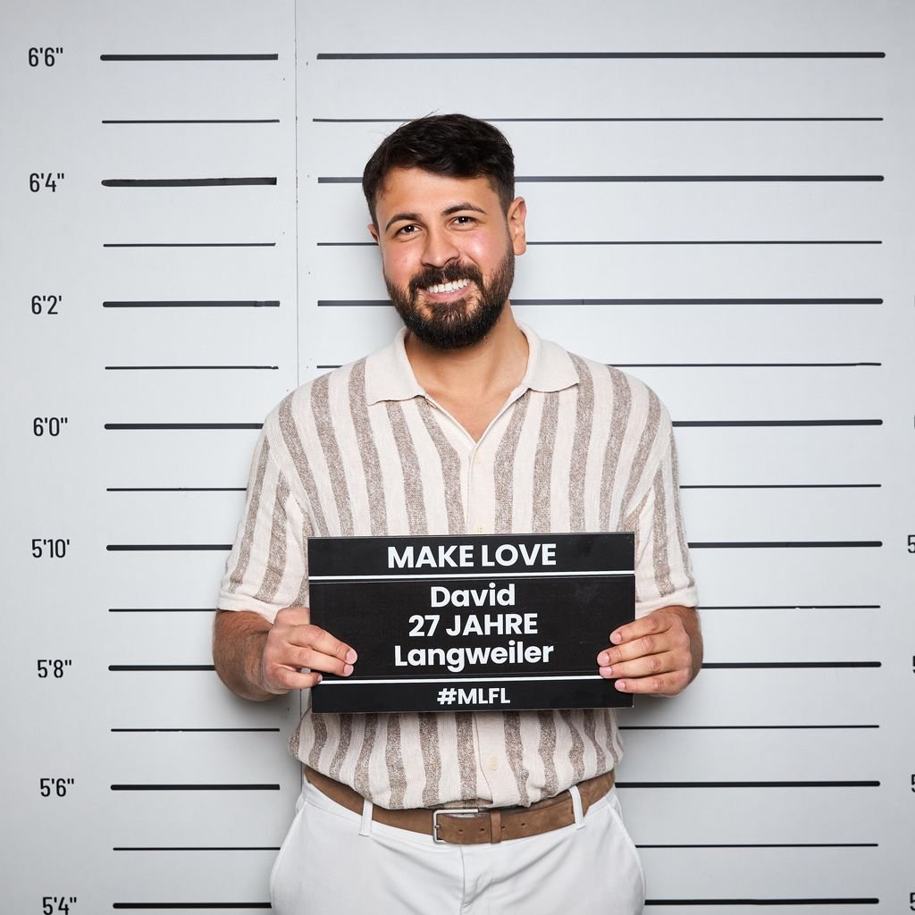 "Make Love, Fake Love"-Kandidat David, 2025