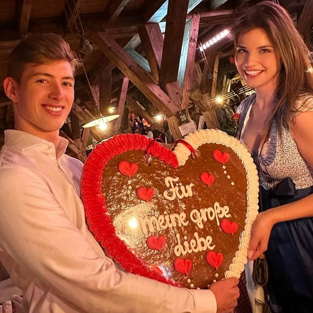 David Schumacher mit seiner Freundin Vivien Keszthelyi