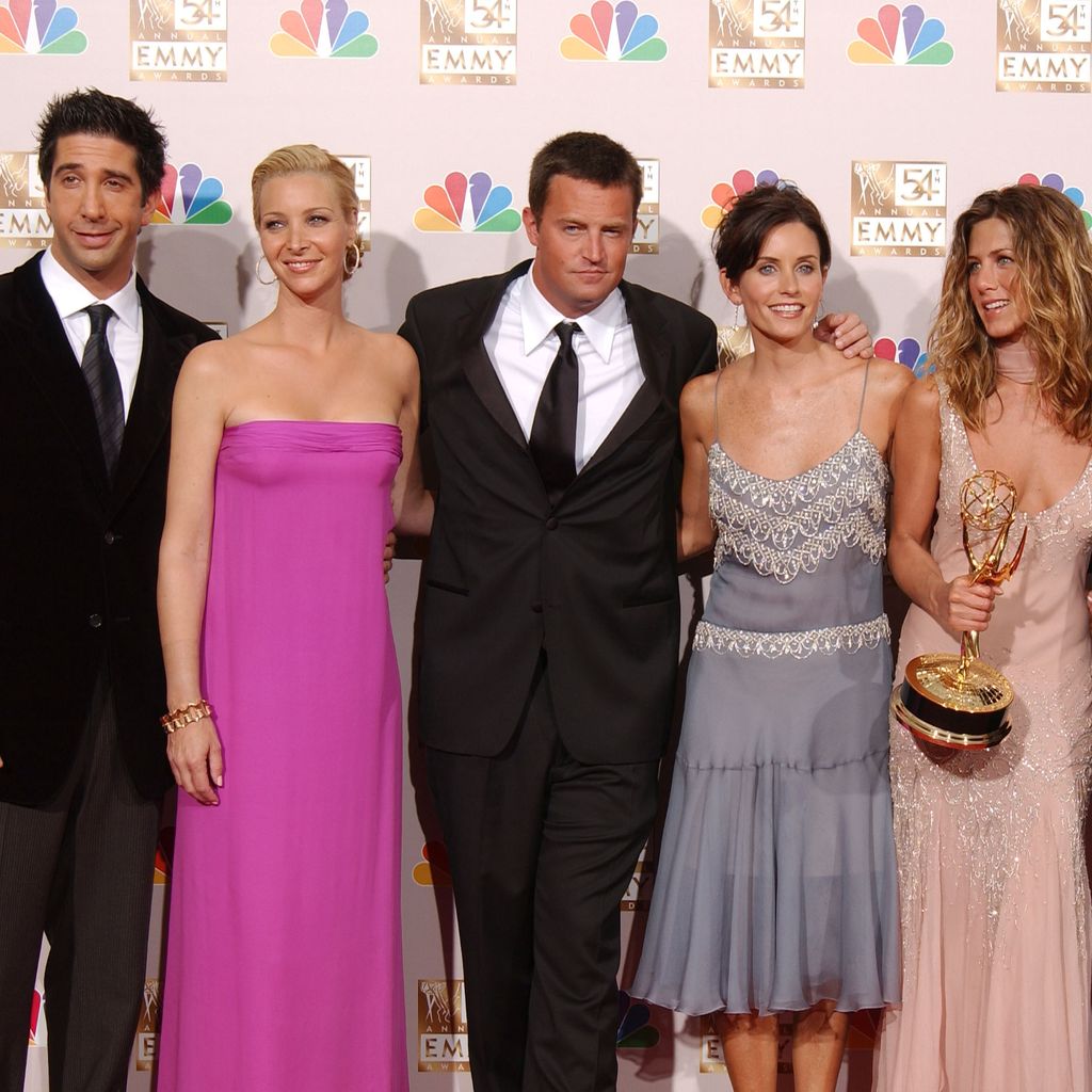 David Schwimmer, Lisa Kudrow, Matthew Perry, Courteney Cox, Jennifer Aniston und Matt LeBlanc