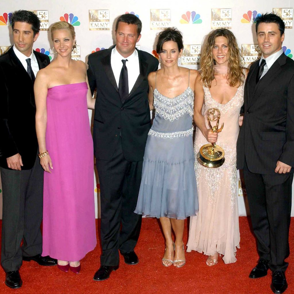 David Schwimmer, Lisa Kudrow, Matthew Perry, Courteney Cox, Jennifer Aniston und Matt LeBlanc