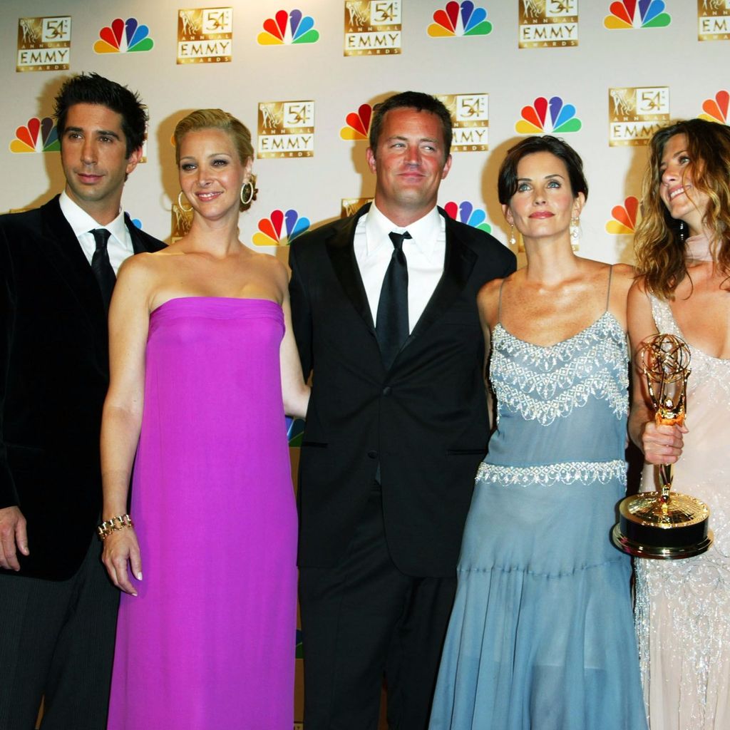 David Schwimmer, Lisa Kudrow, Matthew Perry, Courteney Cox, Jennifer Aniston und Matt LeBlanc