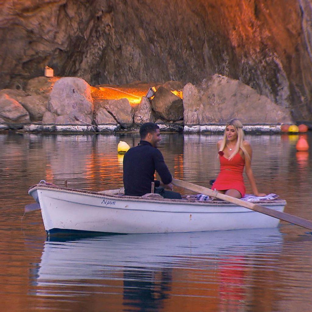 David Taylor und Gerda Lewis beim Einzeldate in "Die Bachelorette"