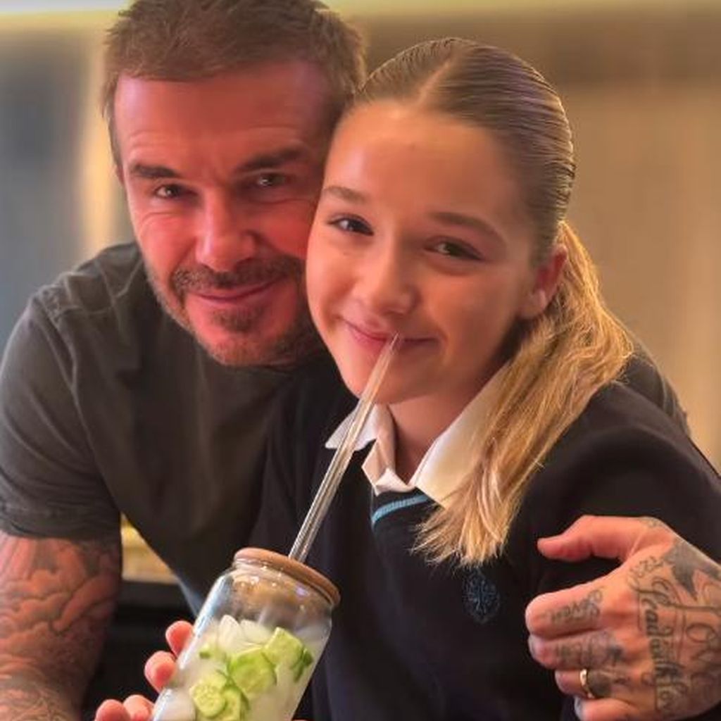 David und Harper Beckham