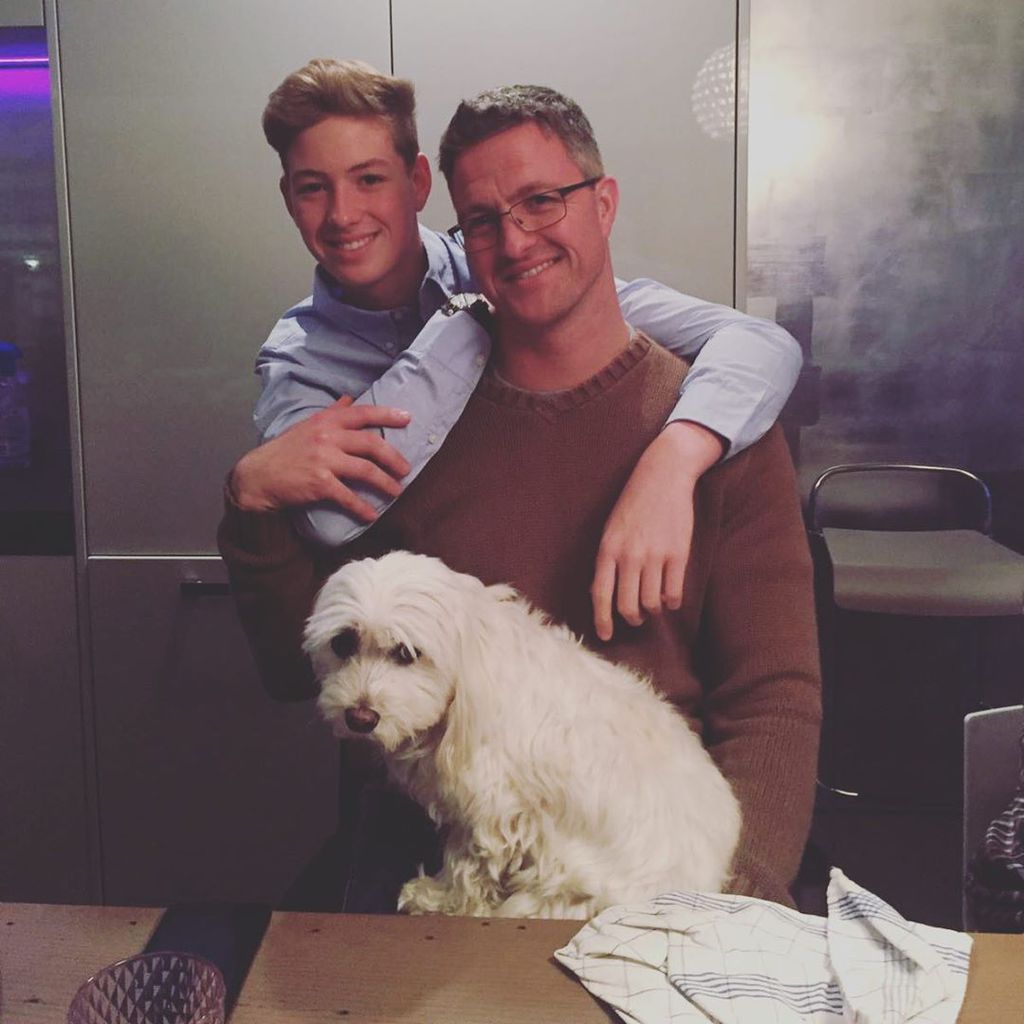Ralf Schumacher mit seinem Sohn David