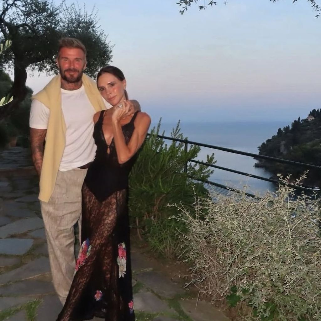 David und Victoria Beckham in Portofino, 2026