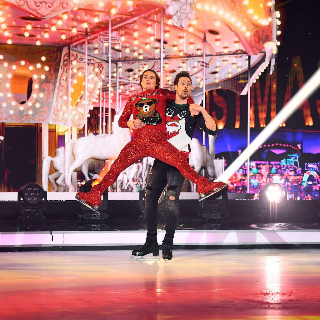 David Vincour und Nadine Angerer