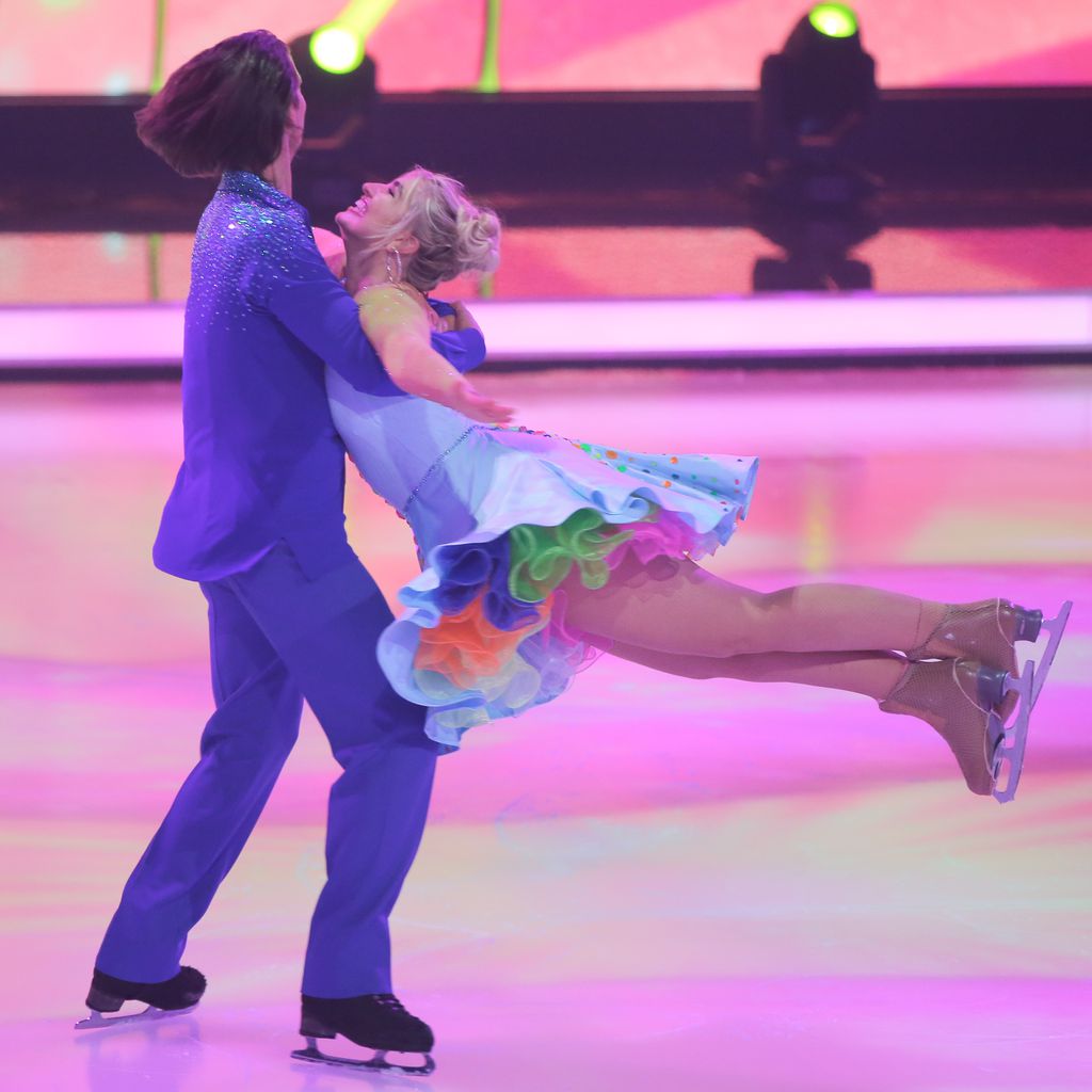 David Vincour und Sarina Nowak bei "Dancing on Ice"