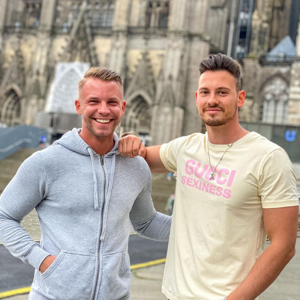 David Zickert und Max Schnabel im Juni 2021 in Köln