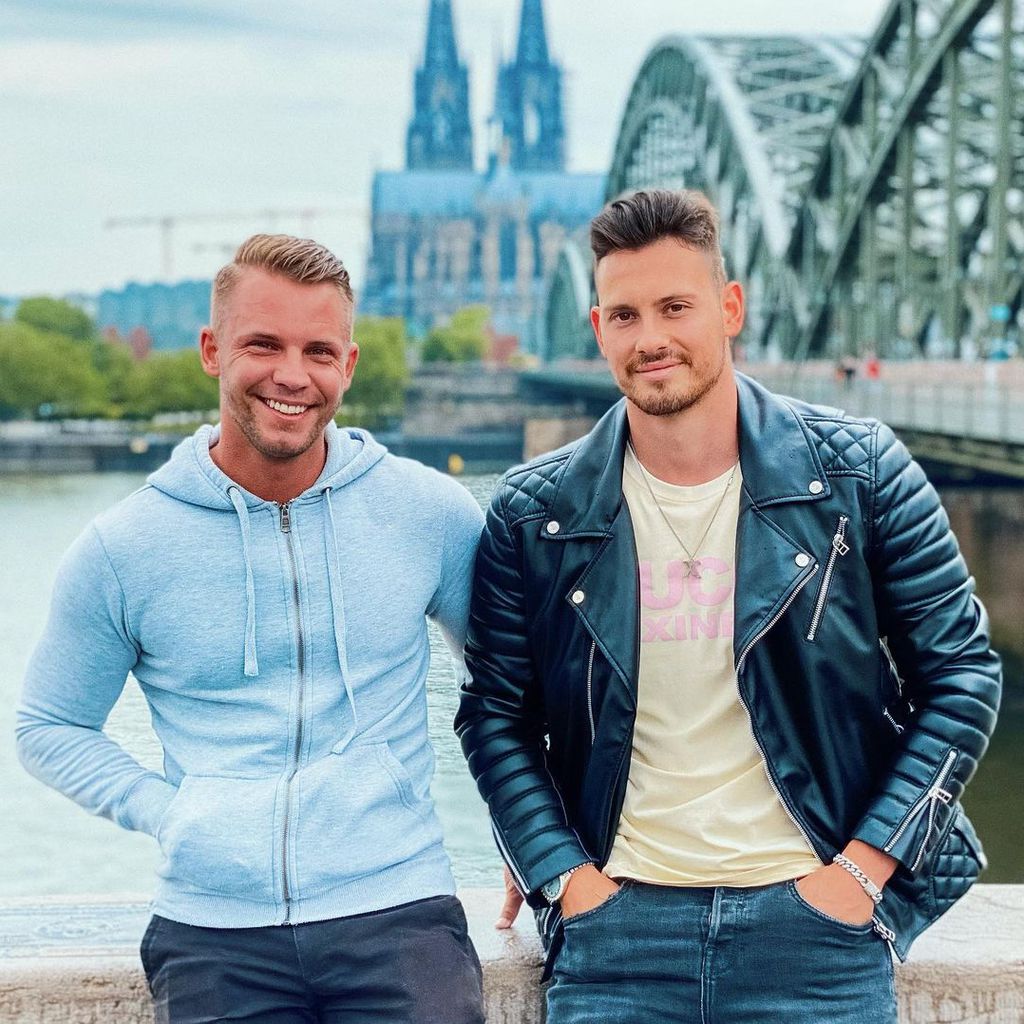 David Zickert und Max Schnabel, ehemalige "Temptation Island"-Kandidaten