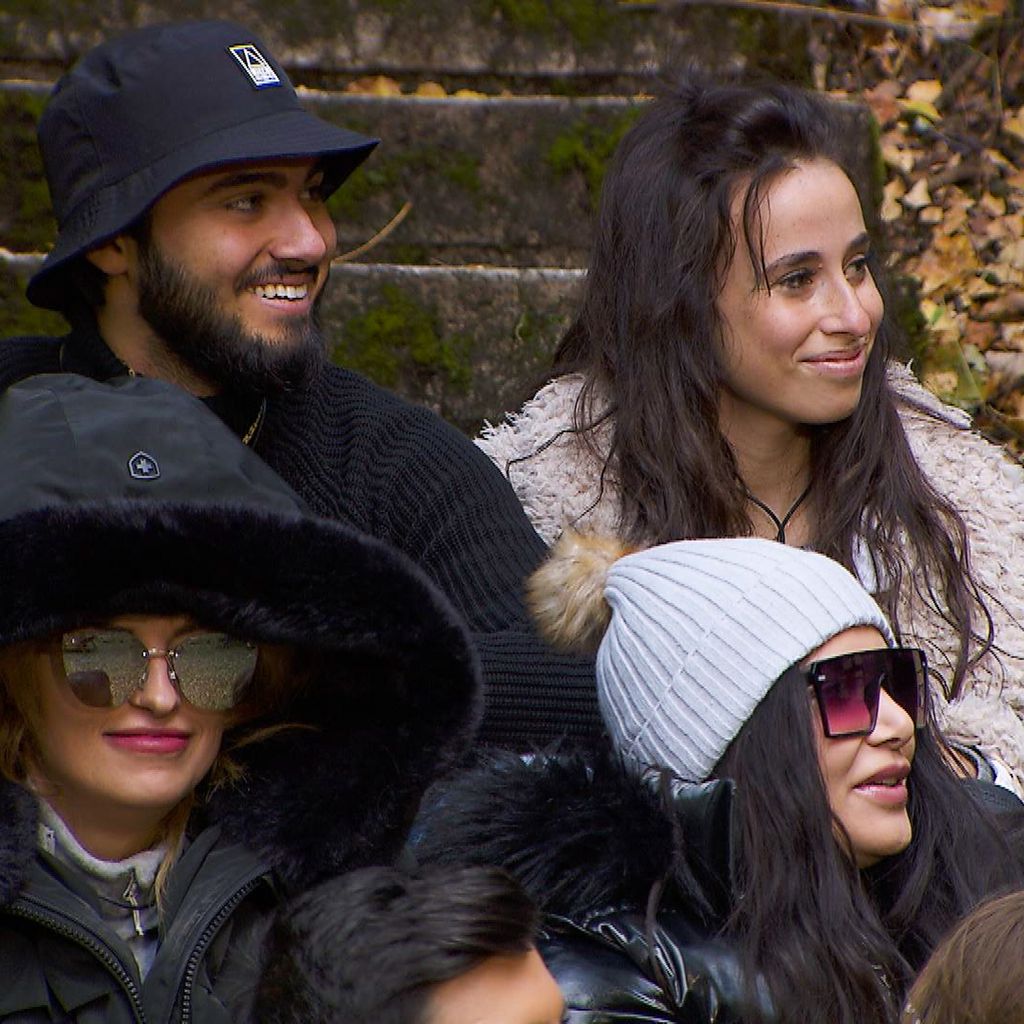 Davide, Siria, Xenia und Melody bei "#CoupleChallenge"