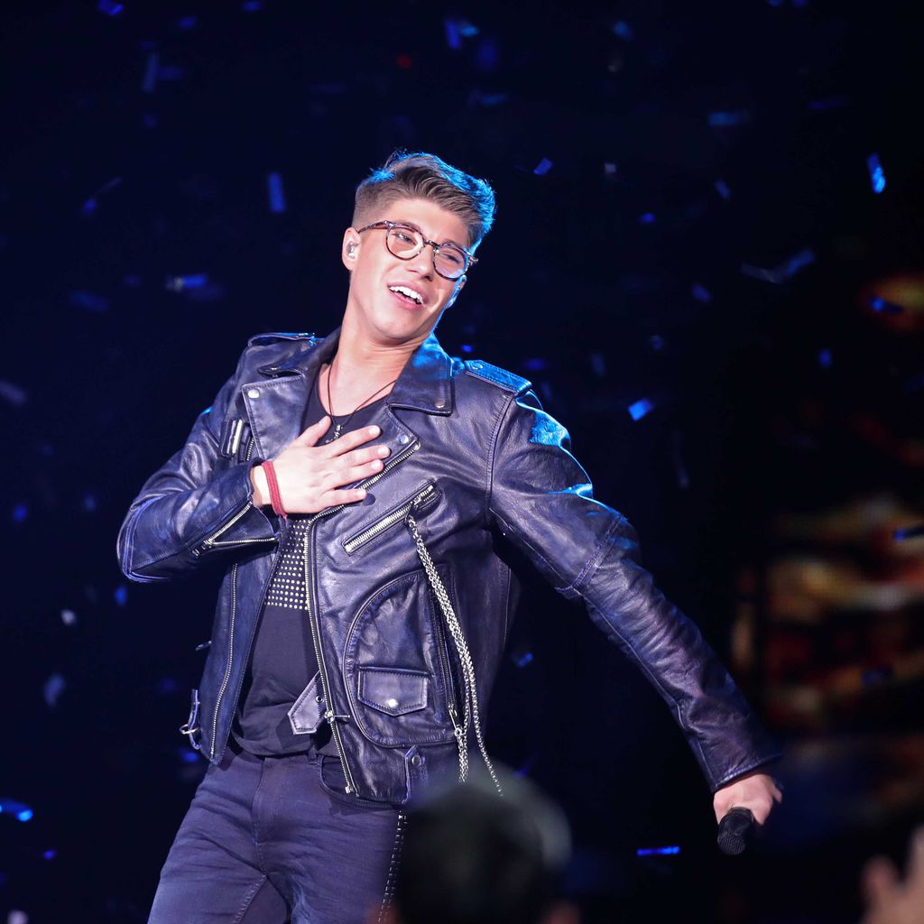 Davin Herbrüggen beim DSDS-Finale 2019