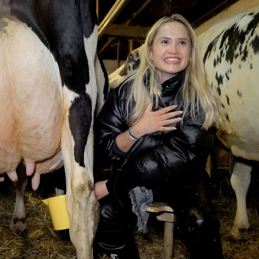 Davina Geiss bei "Die Geissens" im Kuhstall, 2026