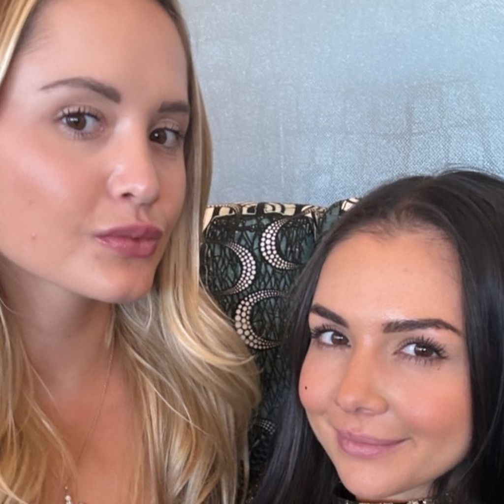 Davina Geiss und Katharina Eisenblut