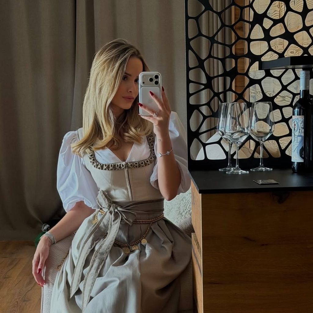 Davina Geiss im Dirndl, 2026