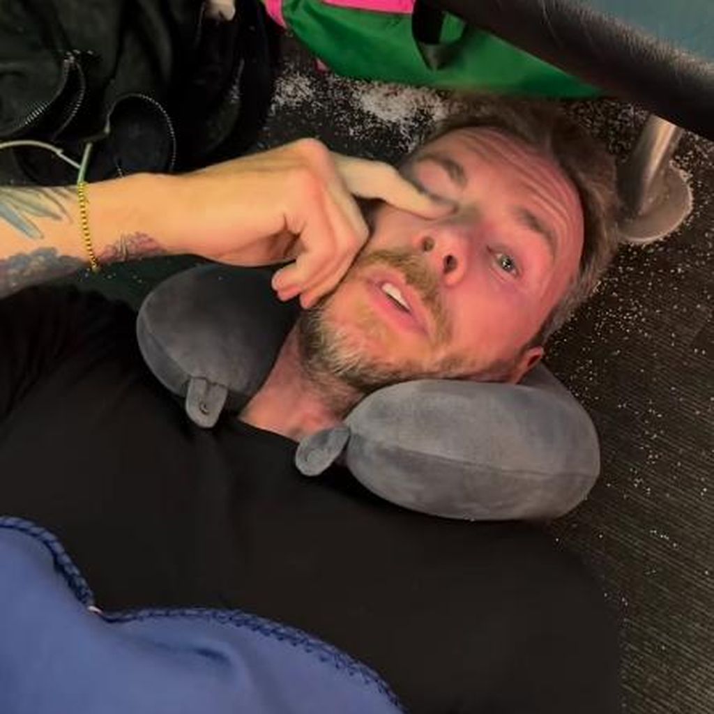Dax Shepard am Flughafen, Juli 2023