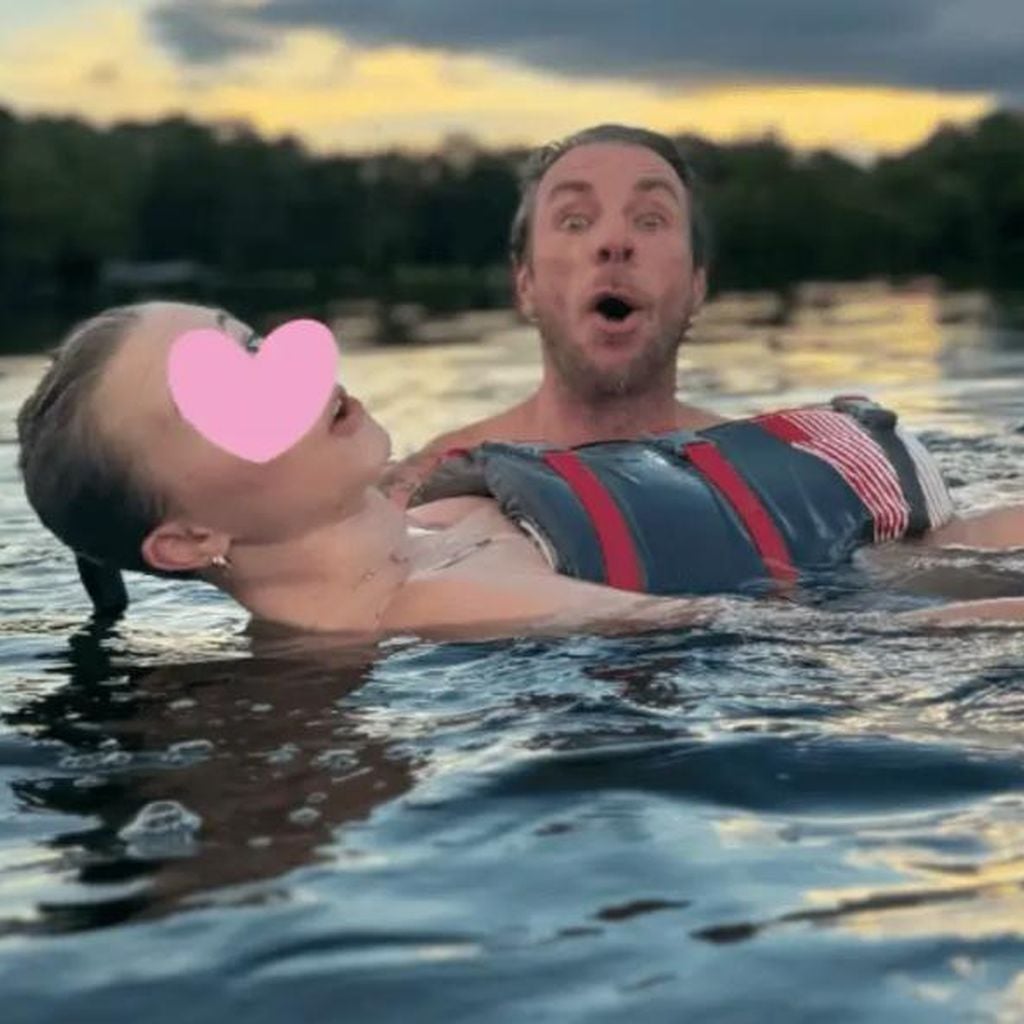 Dax Shepard mit einer seiner Töchter, Juli 2026