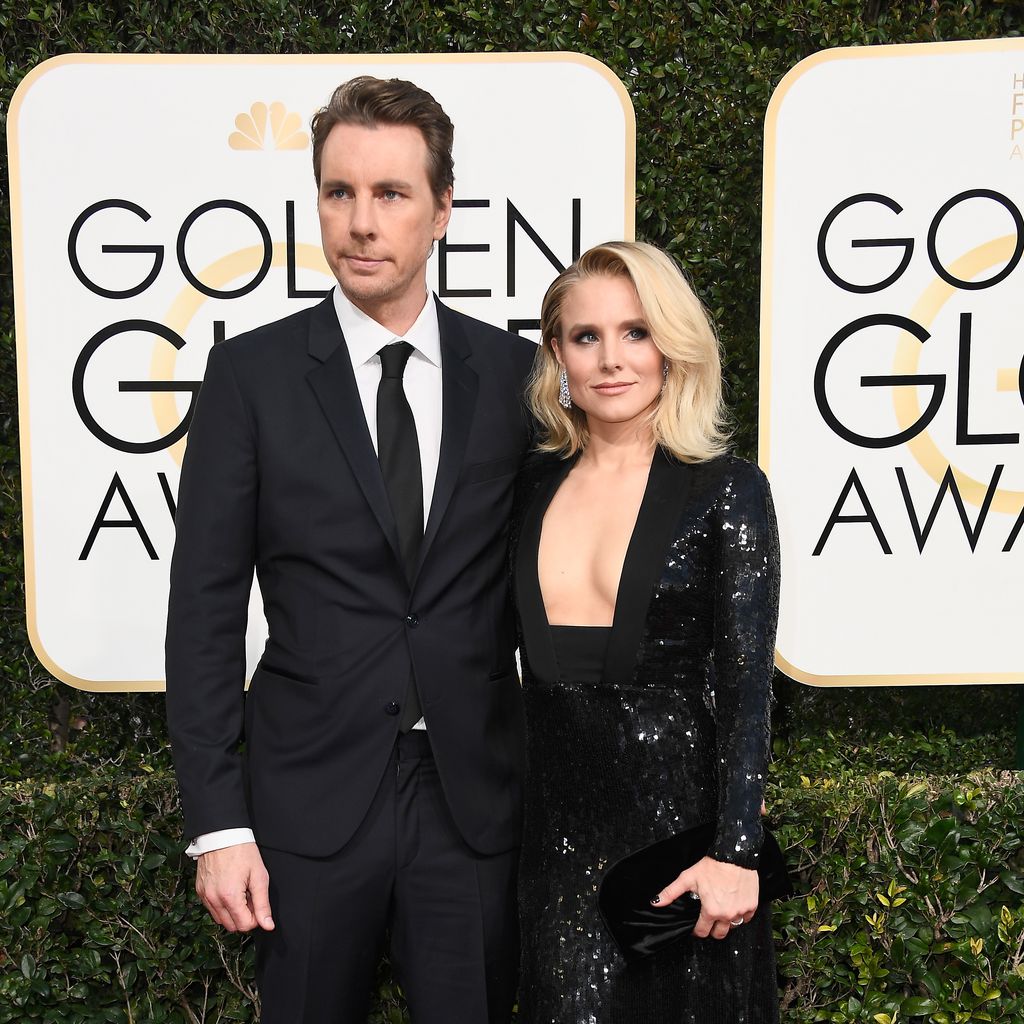 Dax Shepard und Kristen Bell bei den Golden Globe Awards