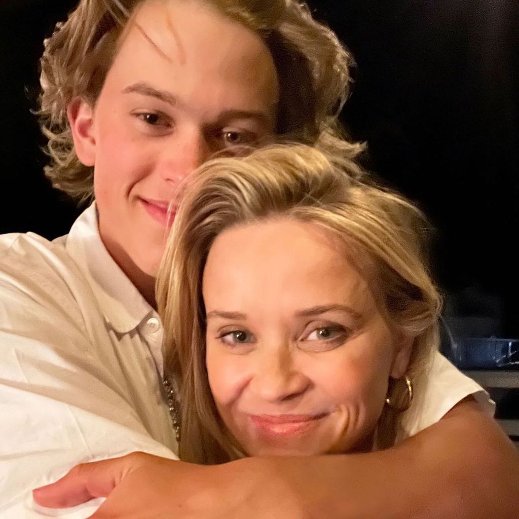Deacon Phillippe mit seiner Mama Reese Witherspoon