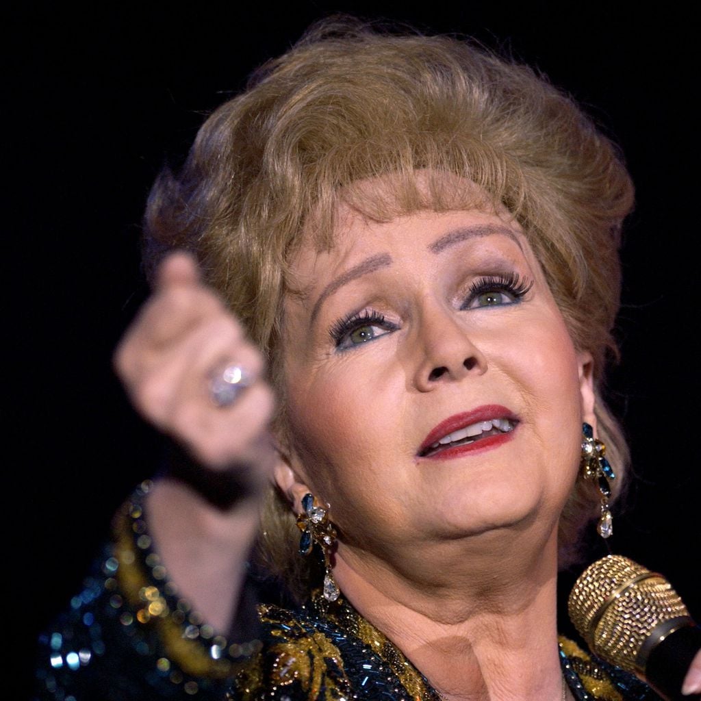 Debbie Reynolds bei einem Auftritt in Las Vegas