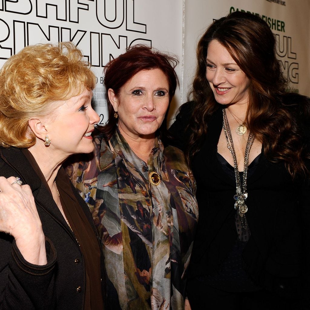 Debbie Reynolds, Carrie und Joely Fisher 2010 bei einer Veranstaltung in Los Angeles