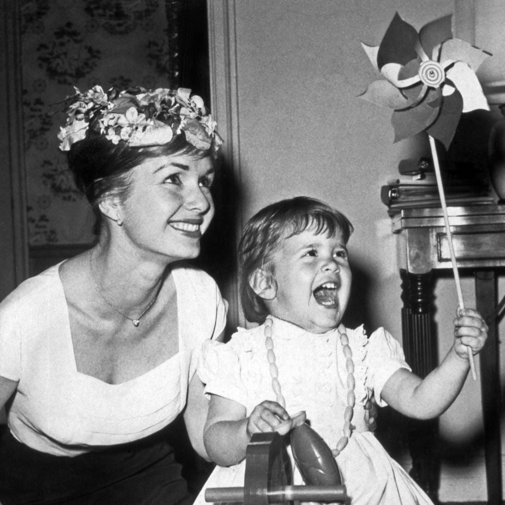 Debbie Reynolds mit ihrer Tochter Carrie Fisher