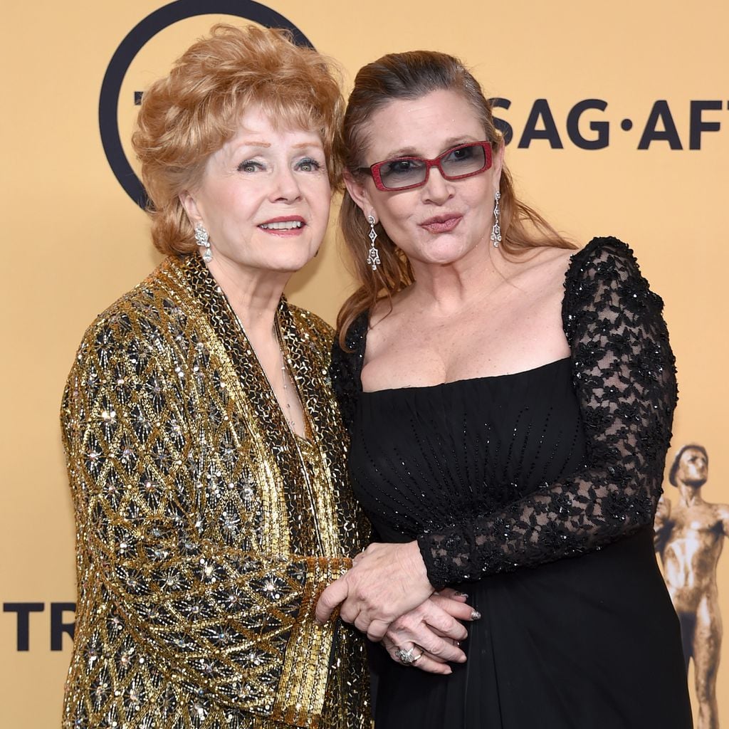 Debbie Reynolds und Carrie Fisher bei dem Screen Actors Guild Life Achievement Award
