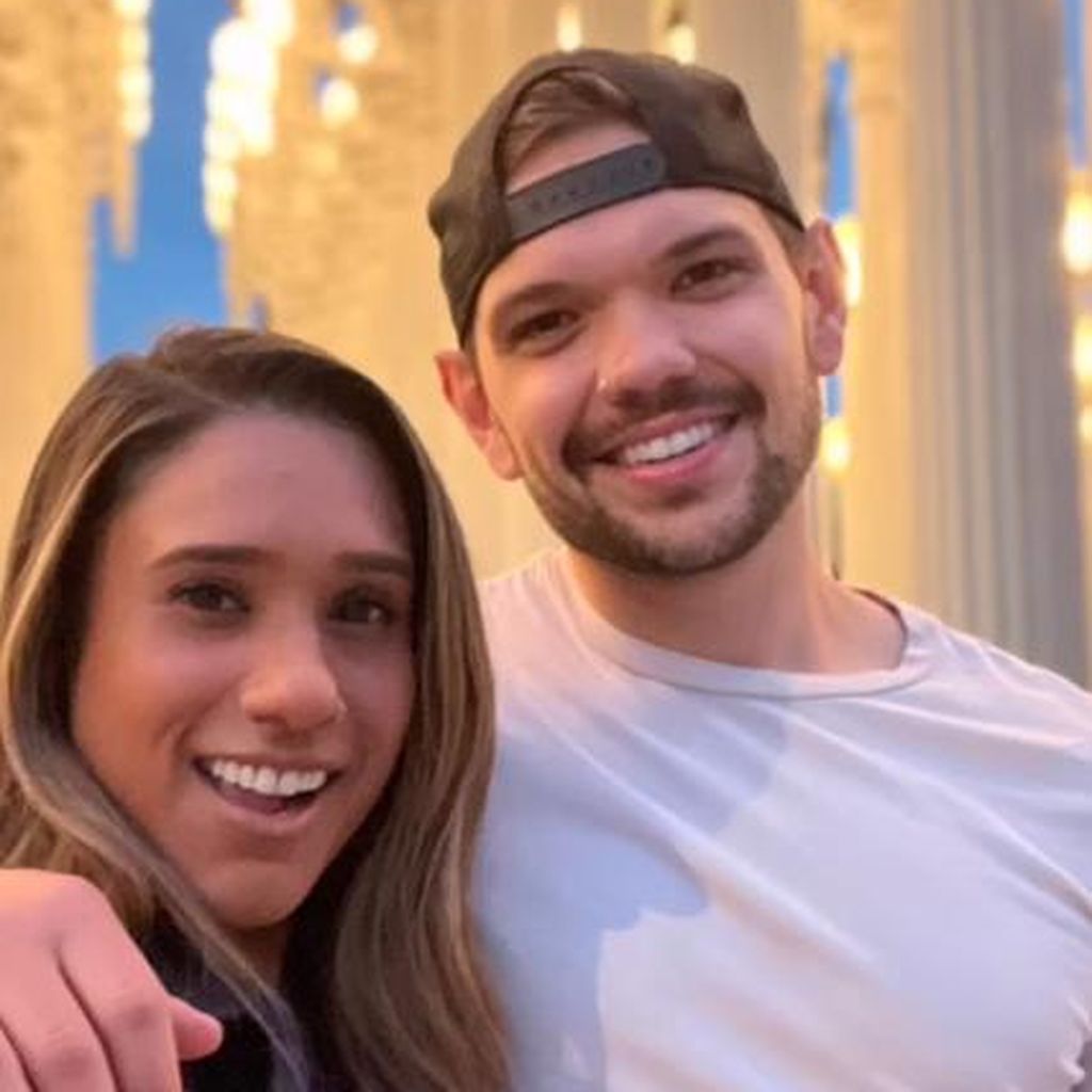 Deepti und Kyle, "Liebe macht blind"-Stars
