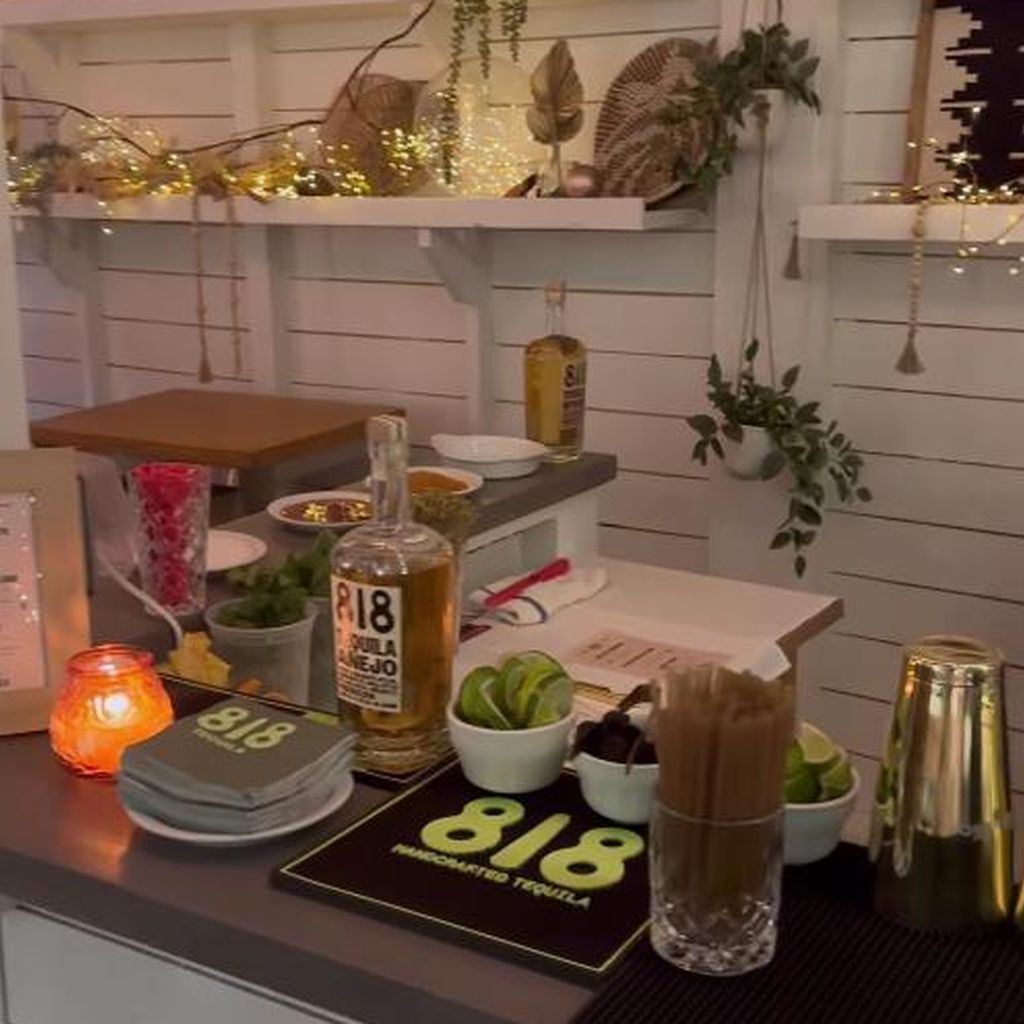 Deko der Kardashian-Weihnachtsfeier