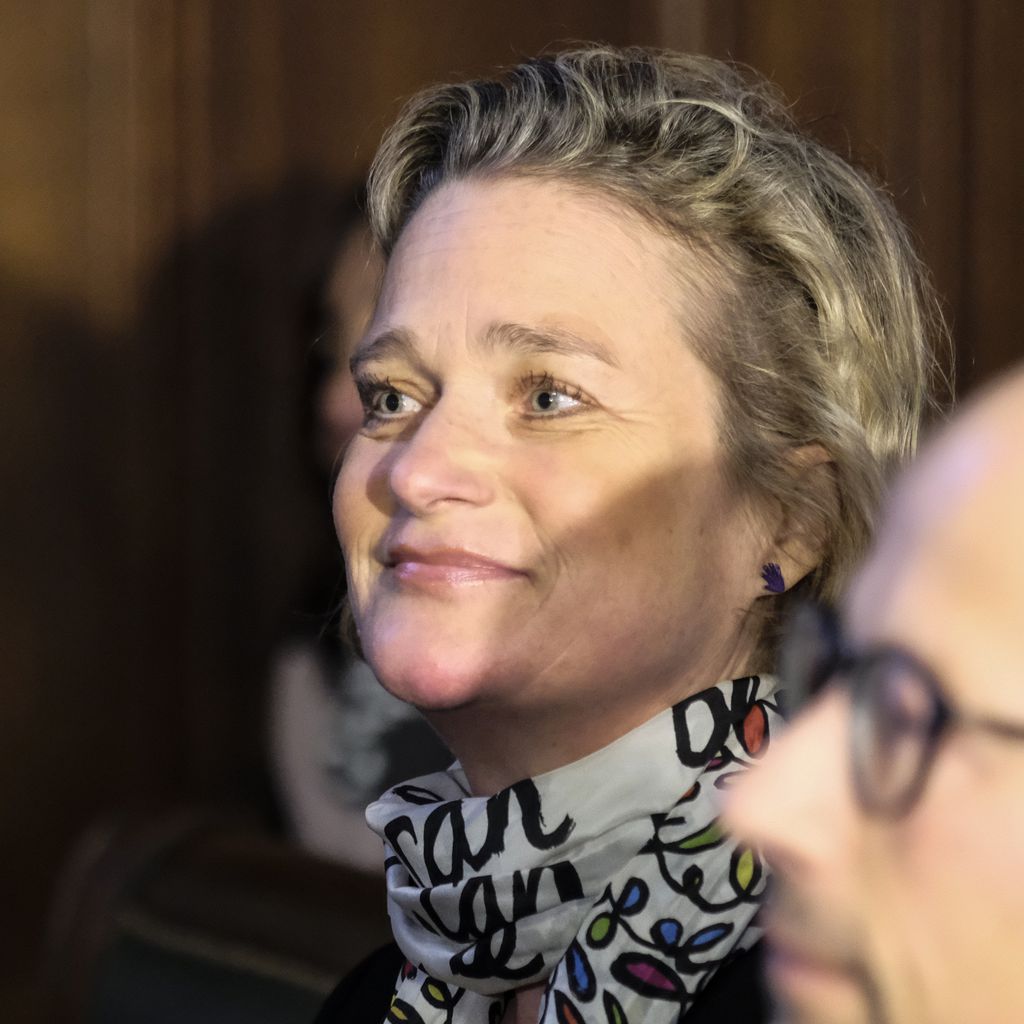 Delphine Boël in Brüssel, Dezember 2019