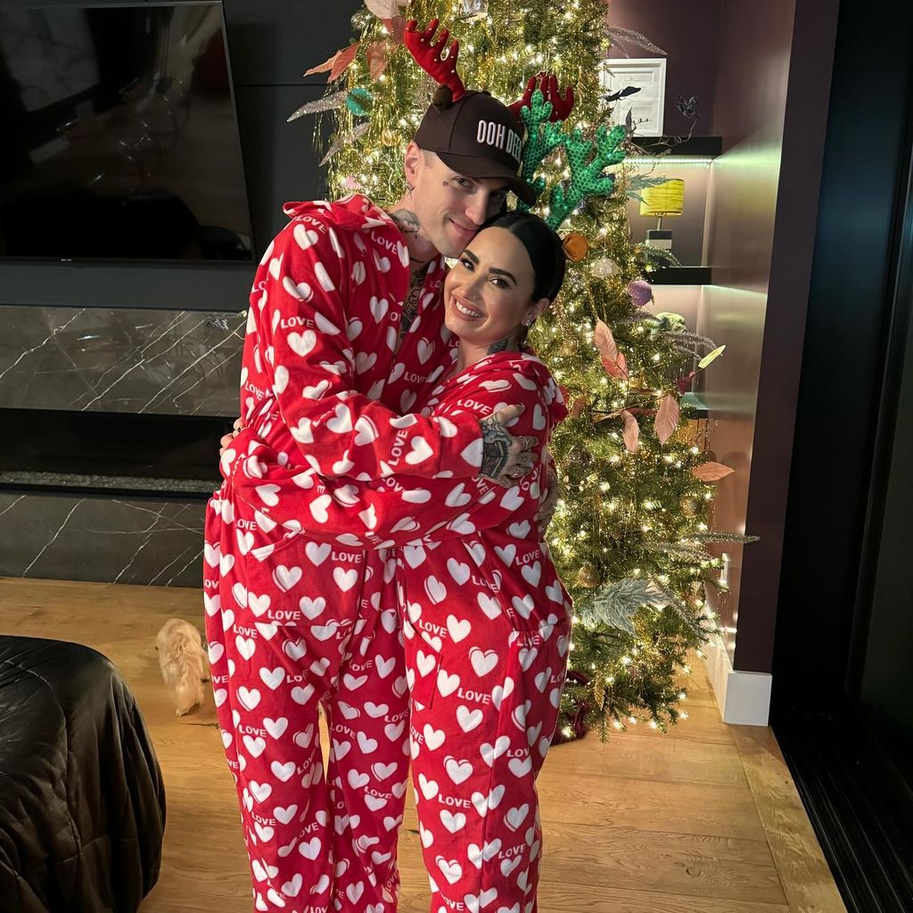 Demi Lovato mit ihrem Verlobten Jute$