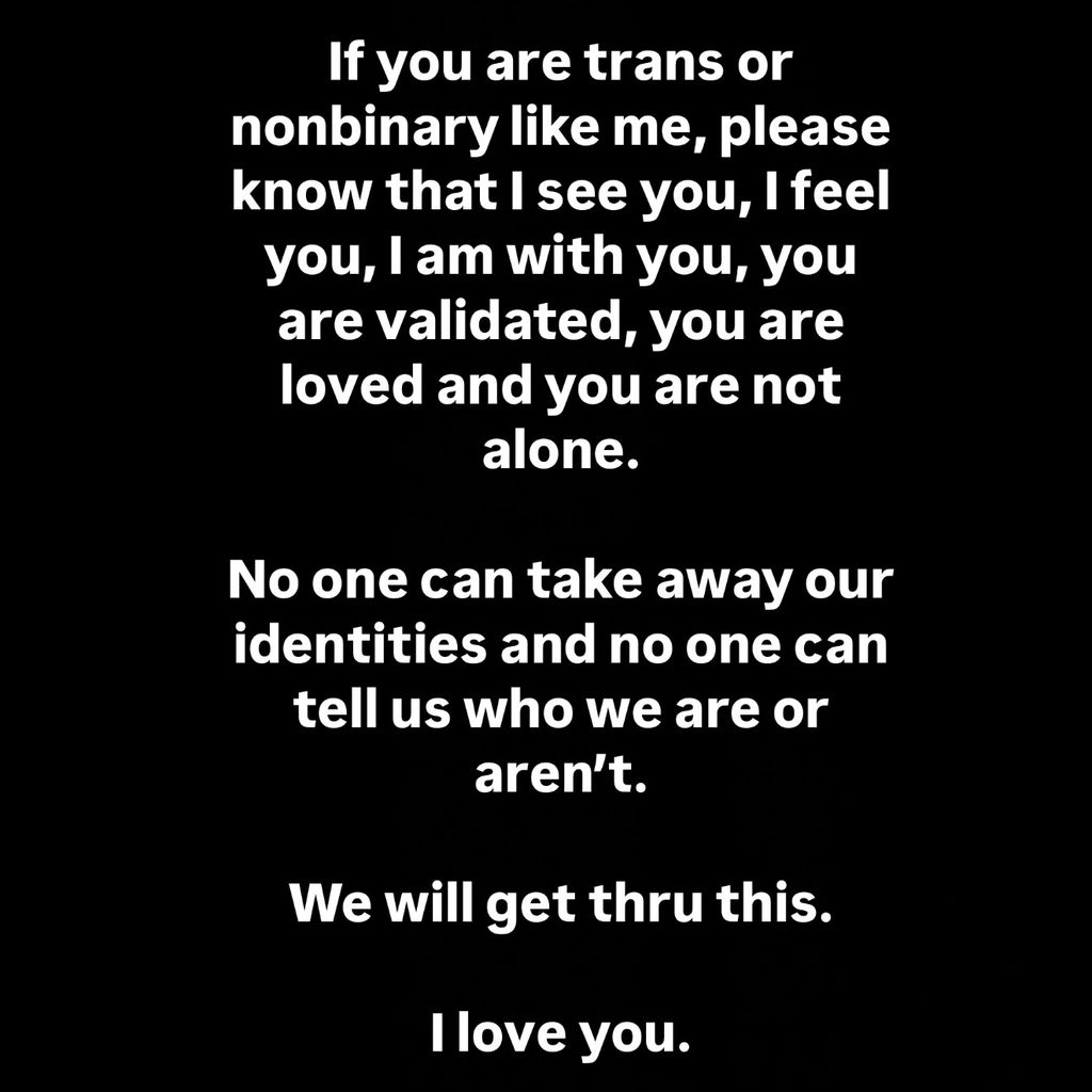 Demi Lovatos Nachricht auf Instagram an ihre nicht-binäre und trans-Fans