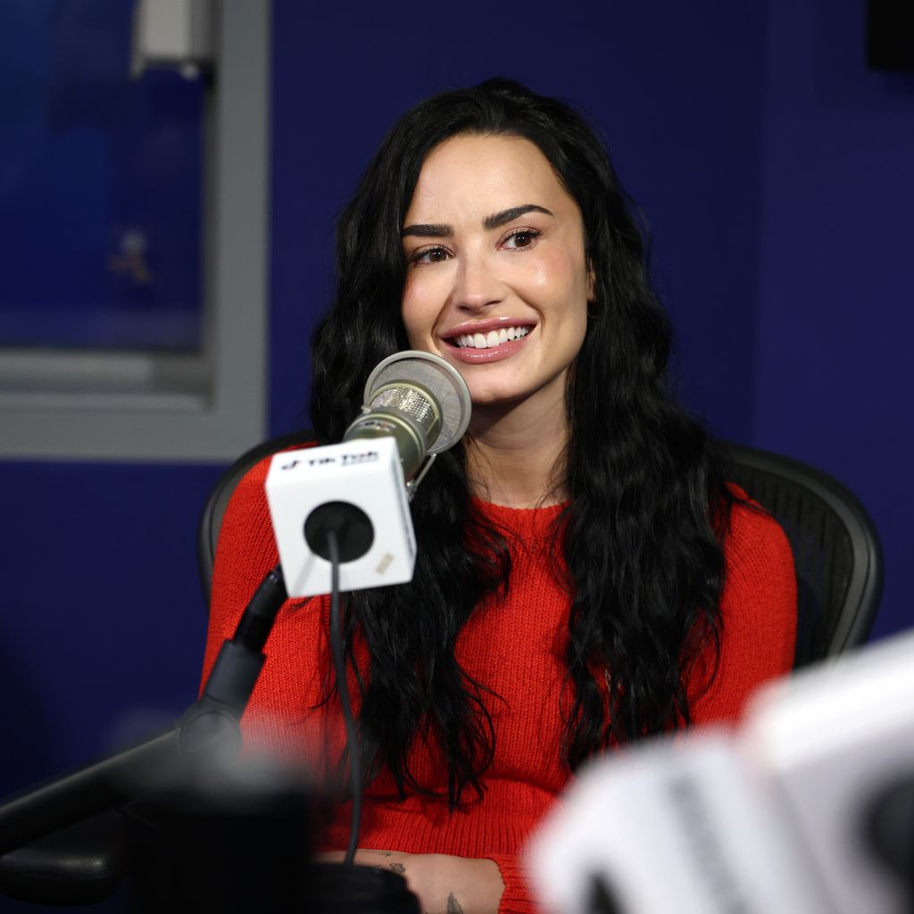 Demi Lovato zu Gast in den SiriusXM Studios in New York, September 2025