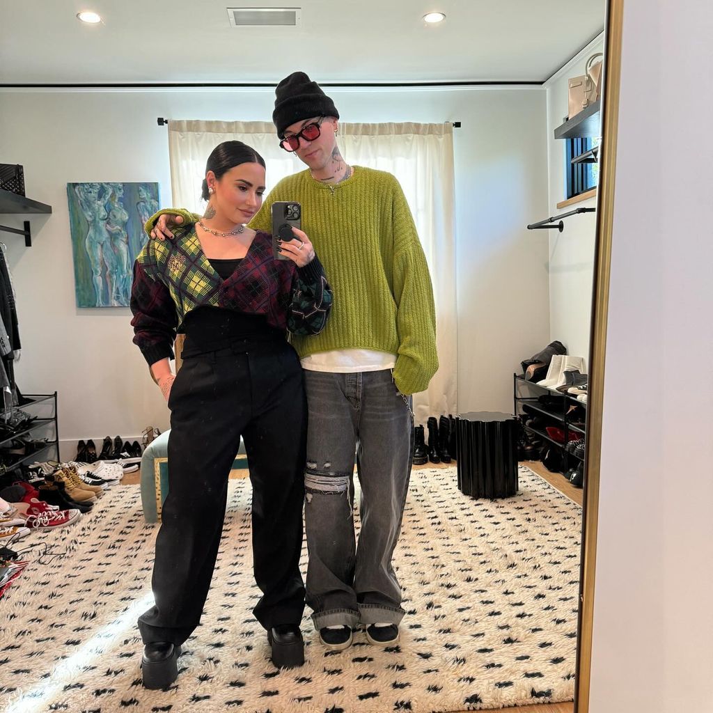 Demi Lovato und Jute$ im Dezember 2023