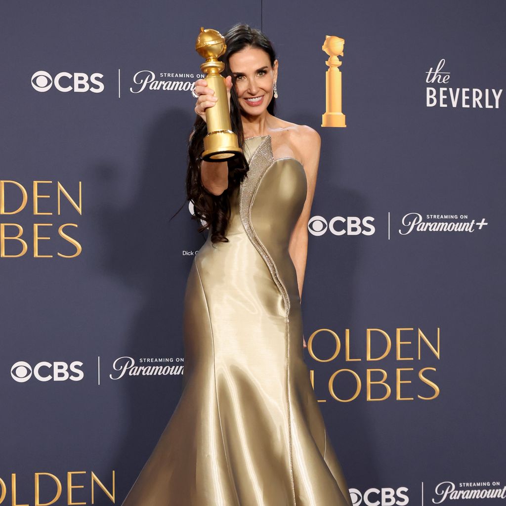 Demi Moore, Gewinnerin bei den Golden Globes 2025