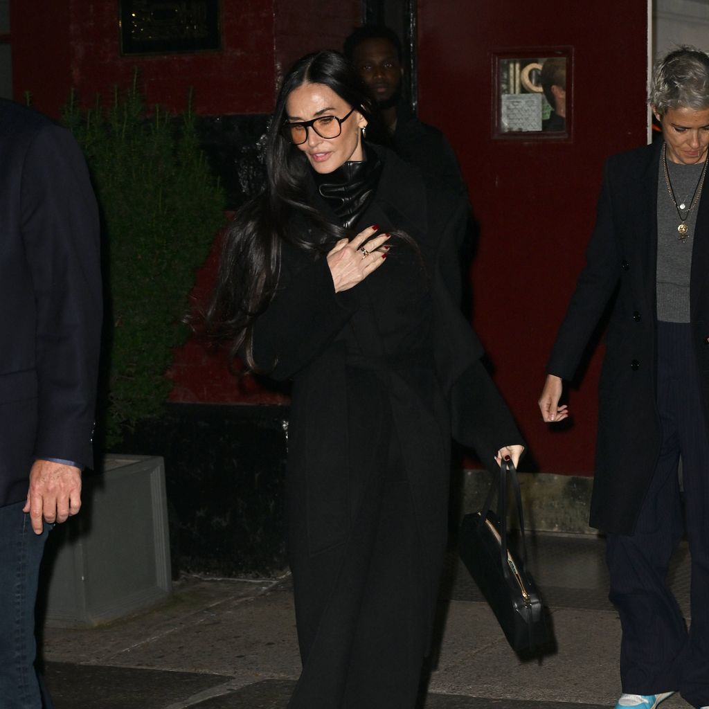 Demi Moore in New York City, November 2025