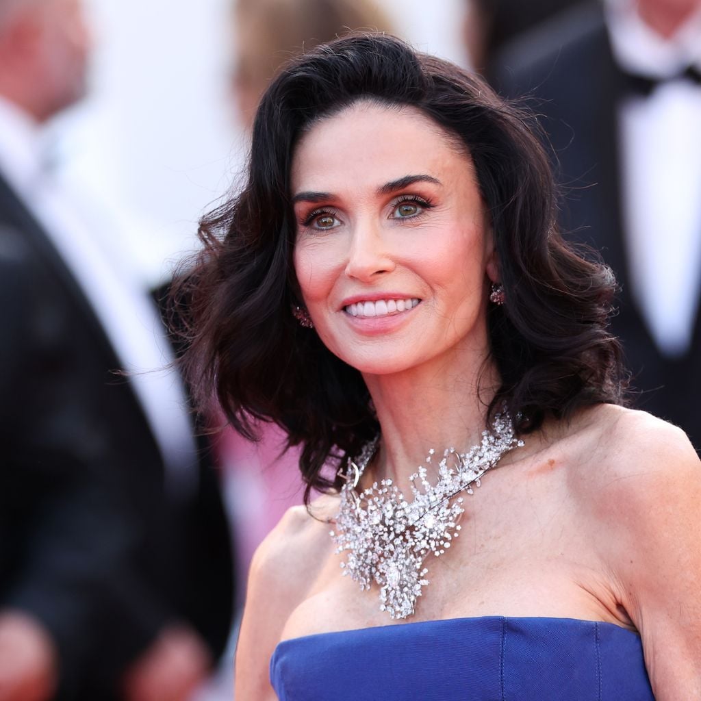 Jury-Mitglied Demi Moore bei der Premiere von "La Bola Negra" bei den Filmfestspielen von Cannes 2026