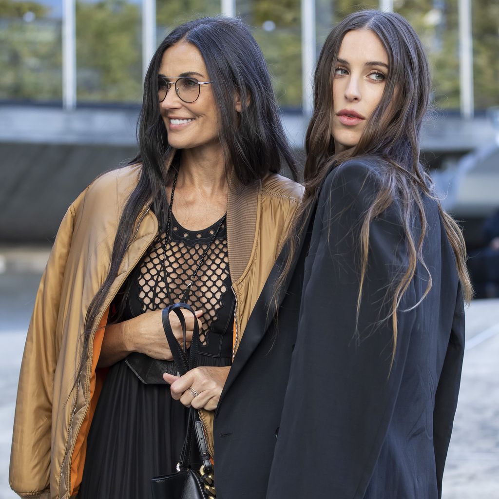 Demi Moore posiert mit Tochter Scout Willis