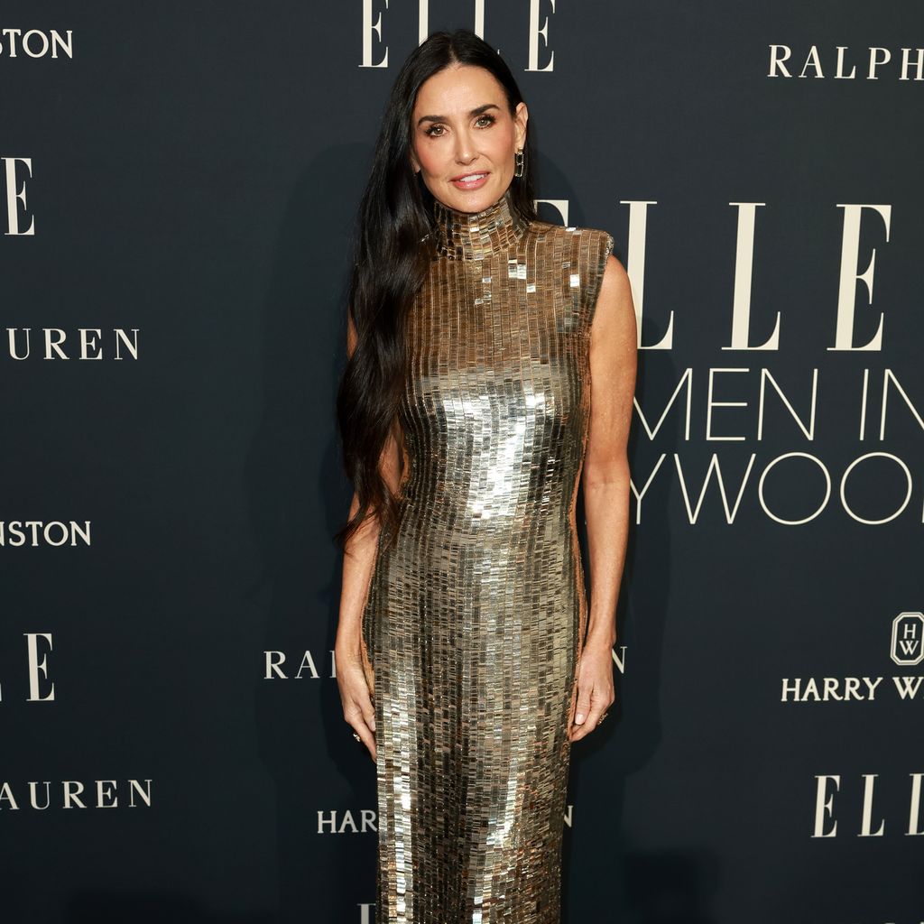 Schauspielerin Demi Moore auf der ELLE 2024 Women in Hollywood-Feier