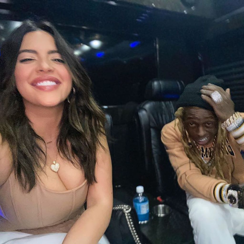 Denise Bidot und Lil Wayne im Oktober 2020