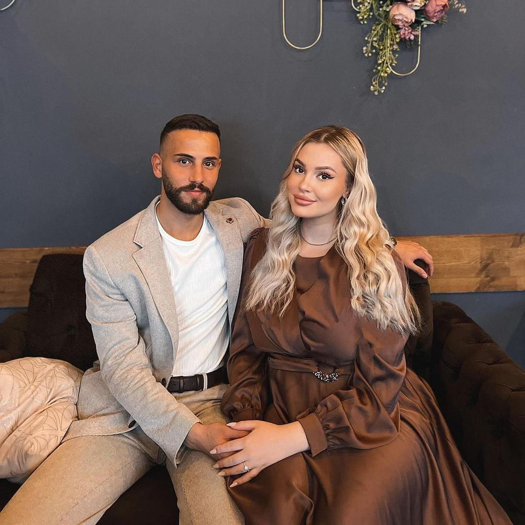 Denise mit ihrem Partner Oday