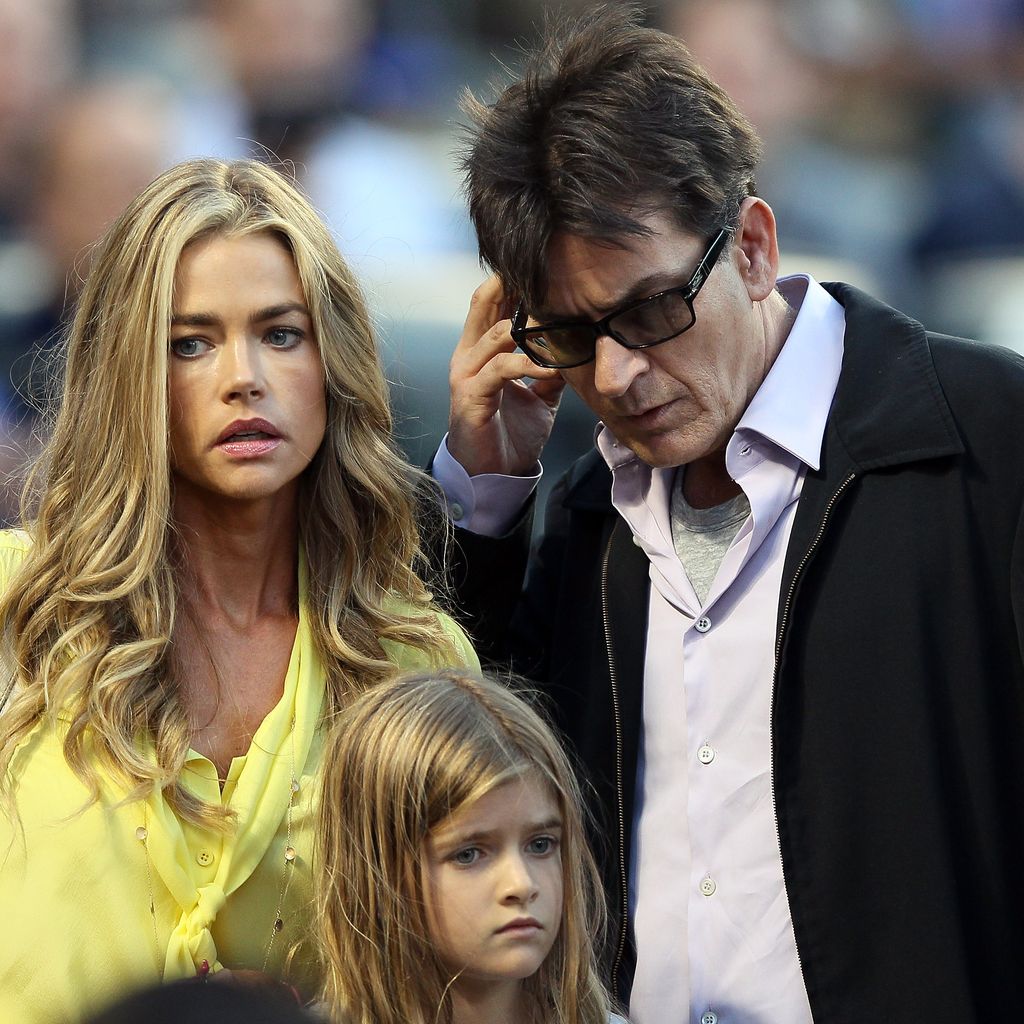 Denise Richards und Charlie Sheen im Juni 2012