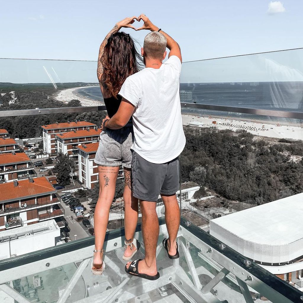 Denise und Henning Merten im Urlaub