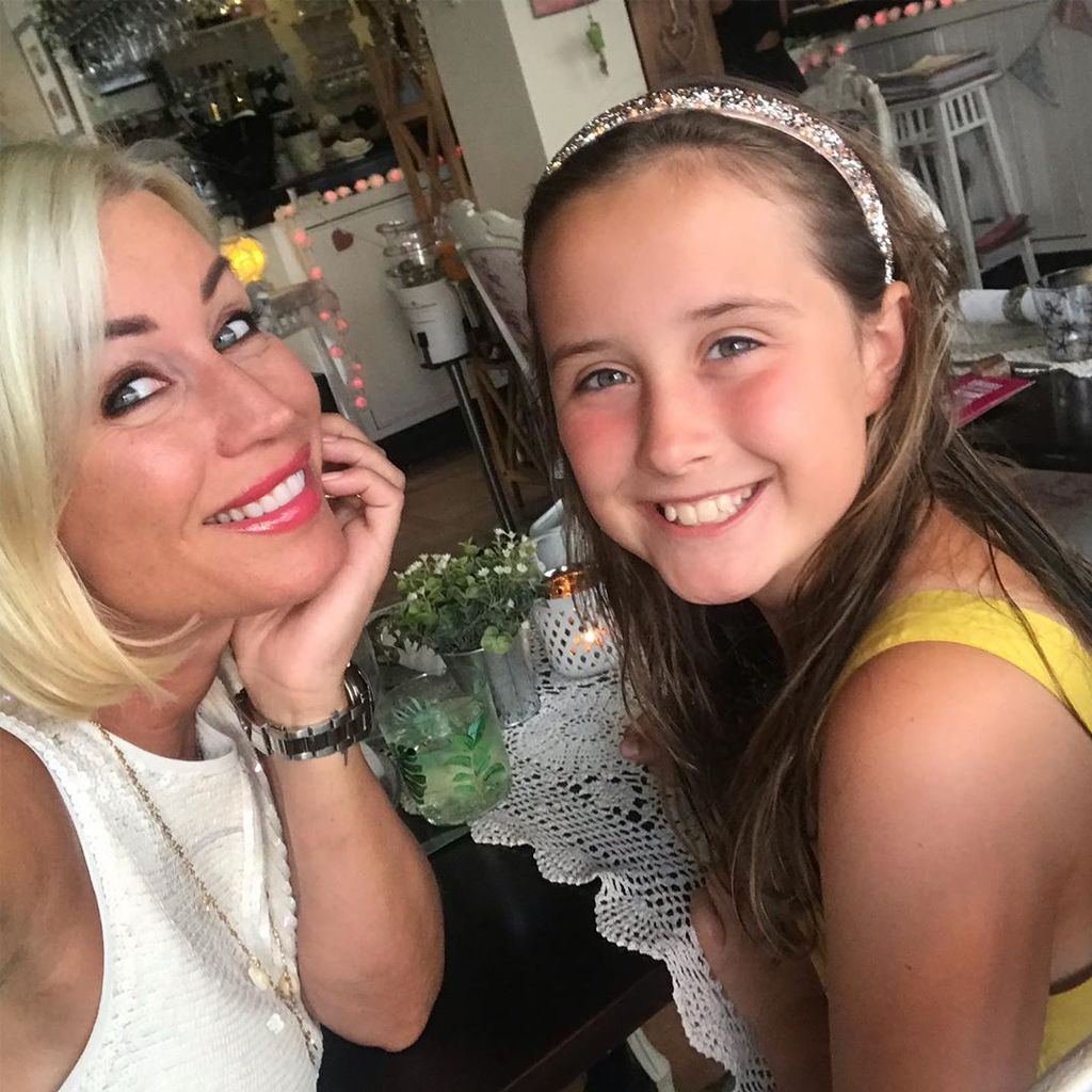 Denise van Outen und ihre Tochter Betsy