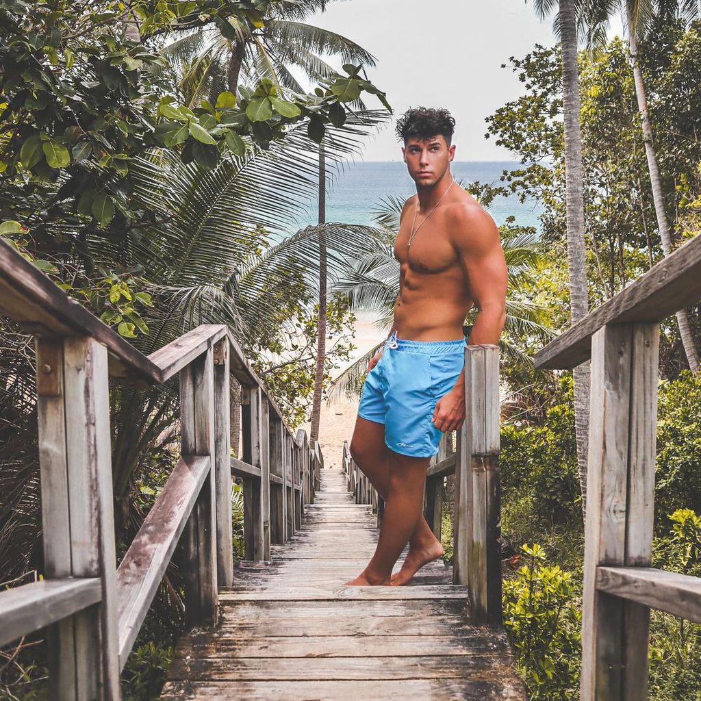 "Love Island"-Star Dennis Felber in Thailand