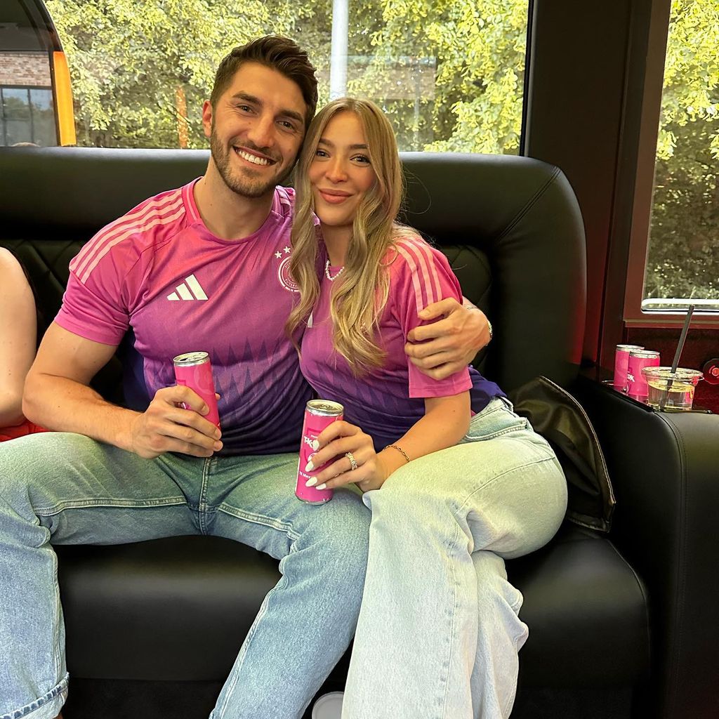 Dennis Gries und Katja Geretschuchin im Juni 2024