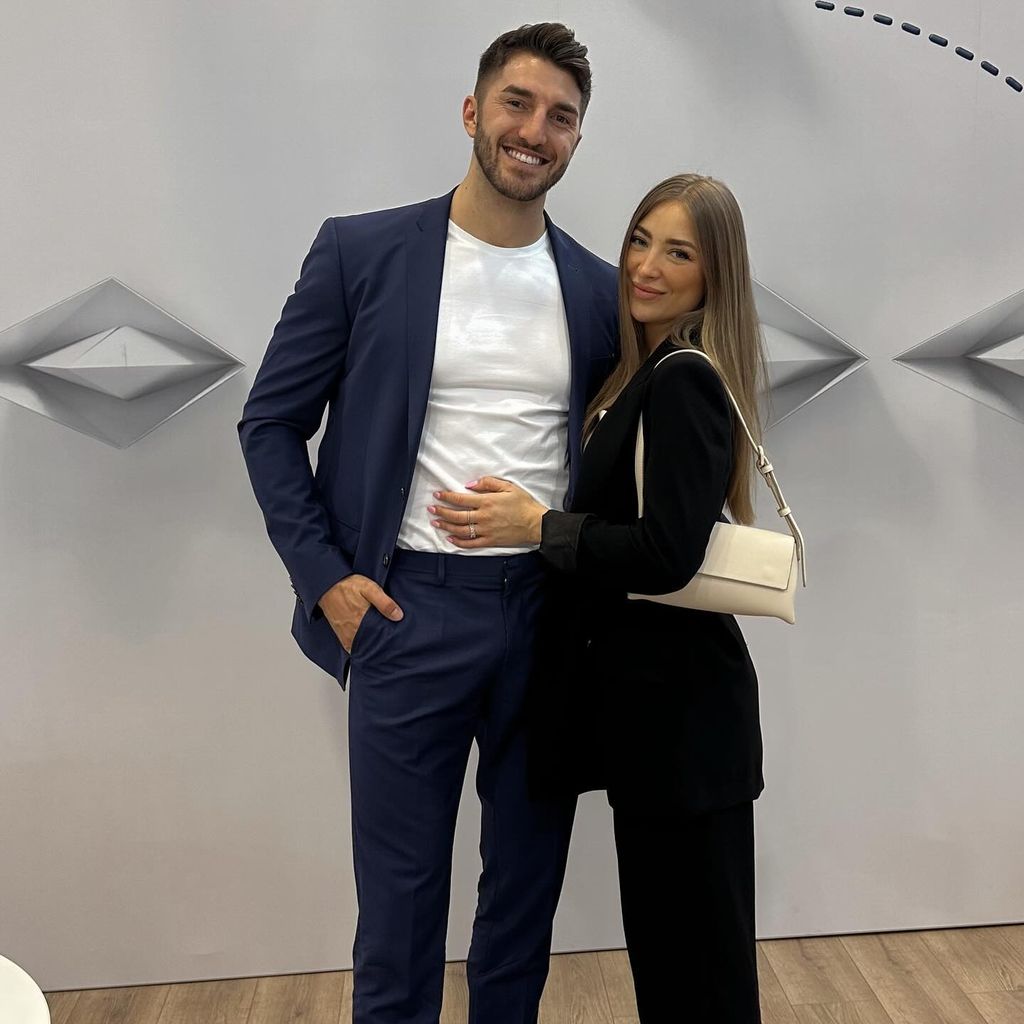 Dennis Gries und Katja Geretschuchin im April 2024